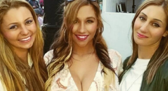 Busty babe at the party