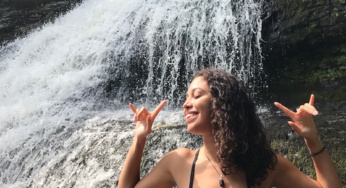 Cute teen with big tits